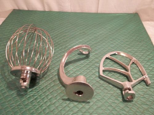 Commercial Mixer Attachments Wire Whisk Dough Hook K Beater Unknown Maker