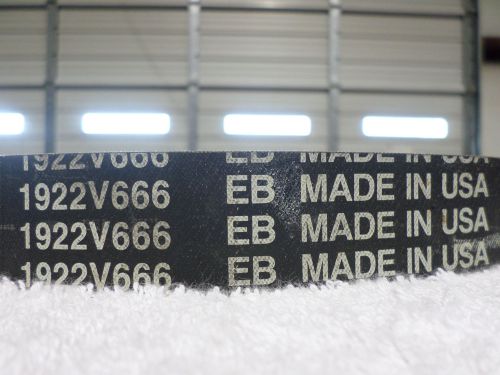 1922 V 666 EB MADE IN THE USA BELT
