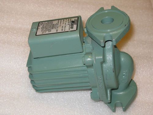 New taco 009-f5 cast iron cartridge circulator pump, 1/8 hp for sale