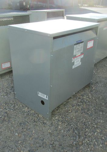Square d/sorgel insulated transformer 3ph, 45 kva, cat# 45t3hfiscunlp .. od-377 for sale