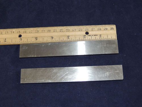 Set of 2 Taft Pierce Machine Tool Parallel Bars 1/4&#034; x 7/8&#034; x 6&#034;