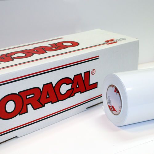 1 Roll 24&#034; X 10&#039; White Oracal 751 Sign Cutting Vinyl
