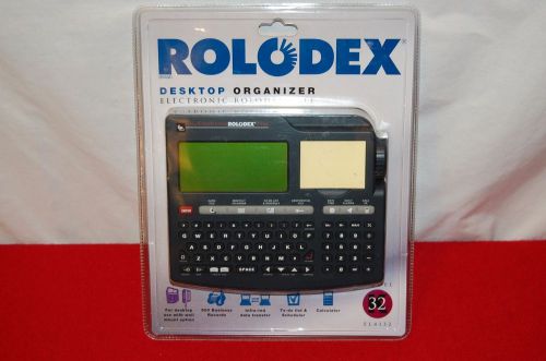 Rolodex Electronic 32K Desktop Organizer EL4132 Infra Red Data Transfer NIP