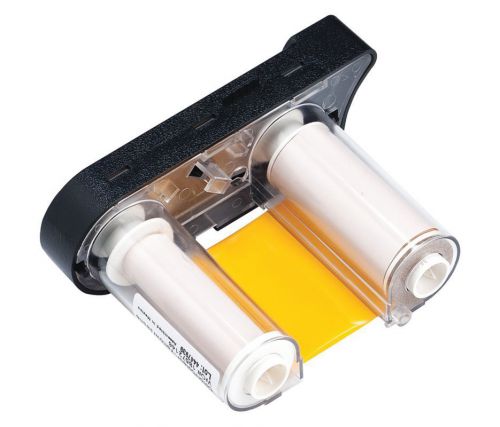 BRADY Ribbon Cartridge, Yellow, 2 In. W, 75 ft. L (6GC66)