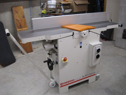 **new just arrived** minimax fs30 classic 12&#034; jointer/planer **sale promo** for sale