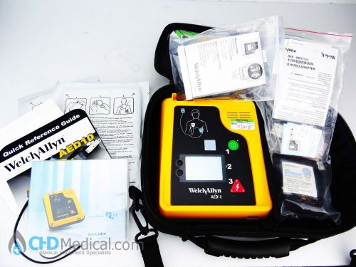 Welch Allyn 10 Defib with Case and More!