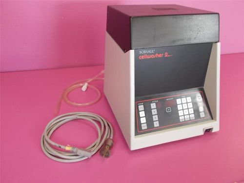 KENDRO LABRATORY SORVALL CELLWASHER 2 (CW2) BLOOD CELL WASHER CENTRIFUGE W ROTOR