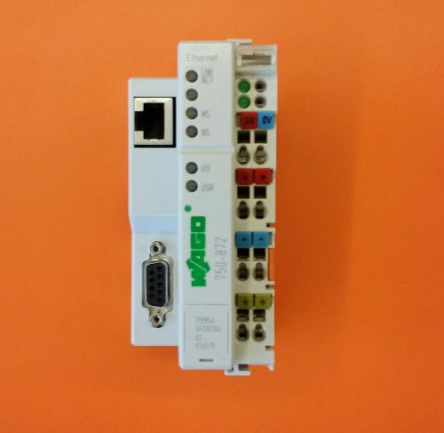 WAGO Ethernet SPS PLC Controller 750-872 with integrated  RS232