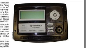 Notifier N-ANN-80 80-character LCD fire annunciator for NFW-50 and NFW-100