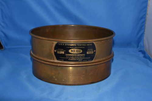 U.S.A Standard Testing Sieve ASTME E-11 Specification .0059 Opening Inches
