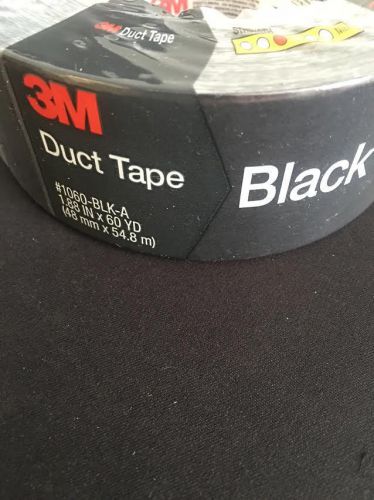 3M Black Duct Tape 1.88&#034;X 60 YD 1060-BLK-A Ruban pour Conduits Cinta Ductos