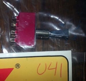 C&amp;K U41 Toggle Switch (Lot of 2) Switches New Component LAST ONES!!!