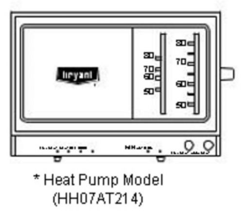 HH07AT214 Heat Pump Thermostat