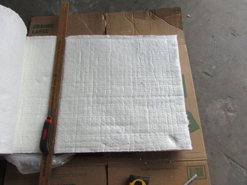 Ceramic Fiber Blanket 2300F 2300 8 lb insulation 2&#034; x 24&#034; x 24&#034; Pizza Oven