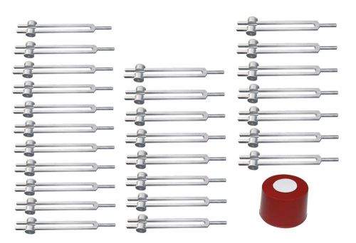 Therapeutic Chakra Harmonic Planetary 26 Tuning Forks -  Weighted - The Ultimate
