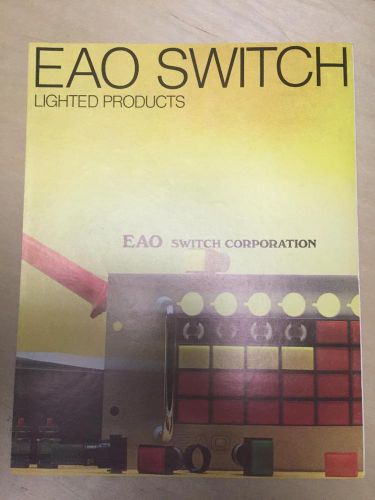 EAO Switch Corp Brochure ~ Lighted Products