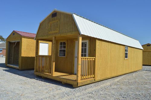 Lofted Barn Cabin Storage Building/Tiny House Many Sizes/Styles... Garages Sheds