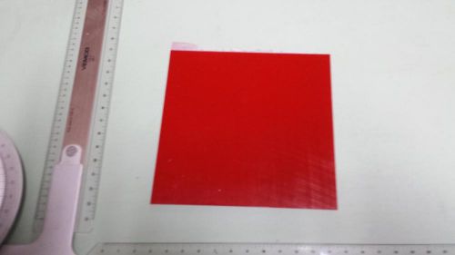 1/16&#034; x 5-3/4&#034; x 6&#034;  urethane / polyurethane 95 a red sheet p/n 11437 for sale