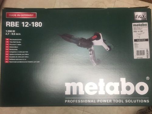 Metabo rbe 12-180 tube belt sander for sale
