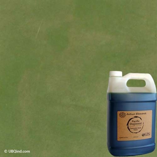 Concrete stain - active elements by ubqind - pacific dogwood color - 1 gallon for sale
