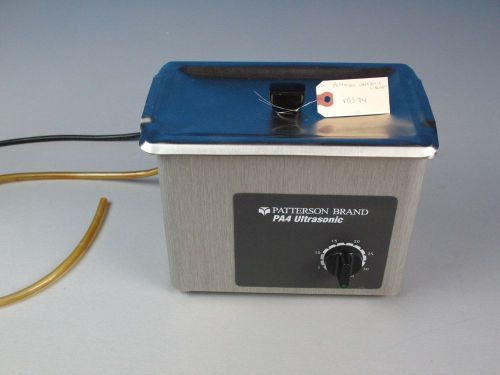 Patterson PA4 Ultrasonic Cleaner Cleaning Polishing Medical Dental Jewelry