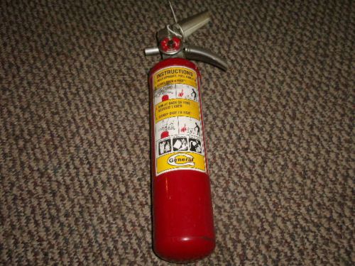 BASIC FIRE EXTINGUISER 4LBS 13 OUNCES ROUGHLY GENERAL FOR ABC FIRES