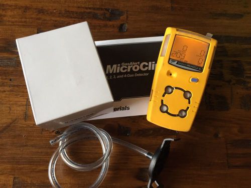 Bw technologies microclip xl xt multi gas monitor detector meter h2s,lel,co,o2 for sale