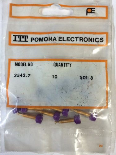 NIB Pomona 3542-7 Pin Tip Jack 10/pkg.