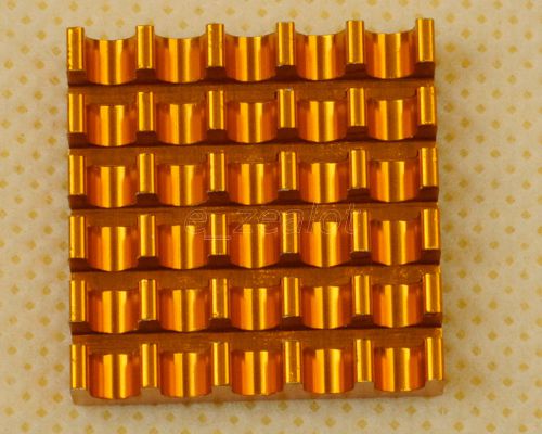 10PCS Heat Sink 22x22x10mm Aluminum 22*22*10MM for Router CPU IC Perfect