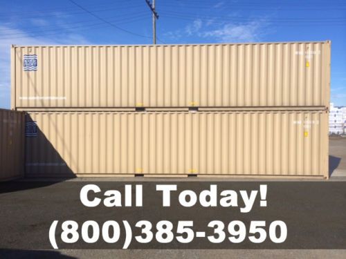 NEW 40’ft One Trip Steel Shipping/Storage Containers- Houston, TX