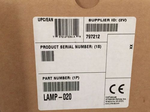 New OEM InFocus Replacement Lamp LAMP-020