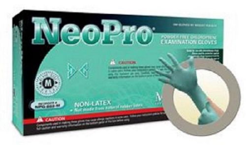 Microflex neopro 1 box of 100 gloves x large npg-888-xl green chemical resistant for sale