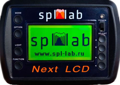 Spl-lab next-lcd 2 sensor kit spl db rta ac power measuring system for sale