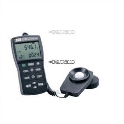 Tes-1339r data logger light meter tester 0.01 to 999900 lux pc data record for sale