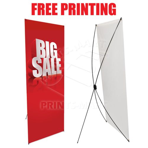 32&#034; x banner stand trade show pop up display portable kiosk free banner printing for sale