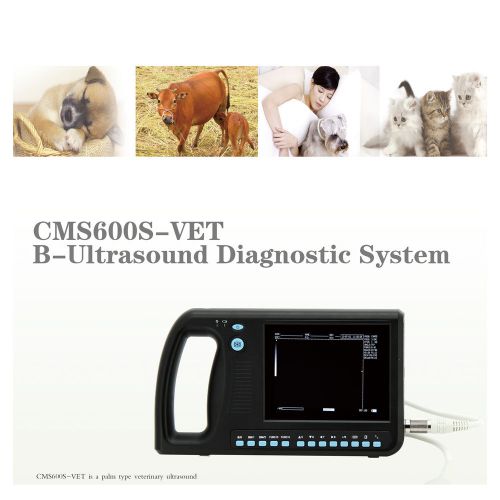 6.5mhz rectal vet veterinary handheld b-ultrasound scanner diagnostic system s for sale