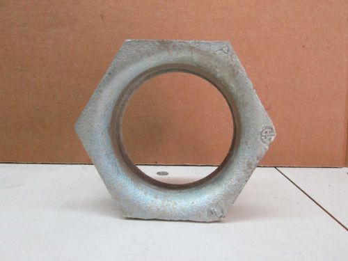Appleton cn-250 2-1/2&#034; malleable iron bushed chase nipple for sale