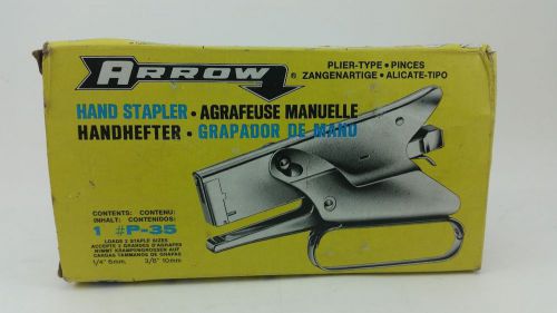 Arrow P35 Extra Heavy Duty Plier Type Stapler with Box of Staples