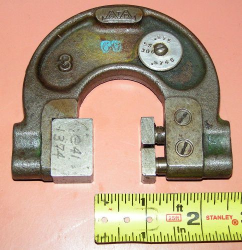 Snap gage (gauge) MFG by GTD, calibrated size .8745&#034; - .875&#034;