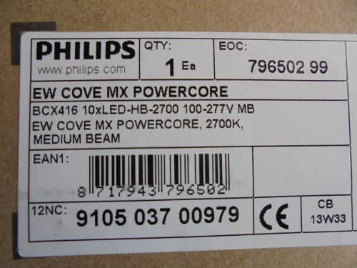 523-000050-01 - eW Cove MX Powercore, 12&#034;, 2700K, Medium Beam, UL/CE