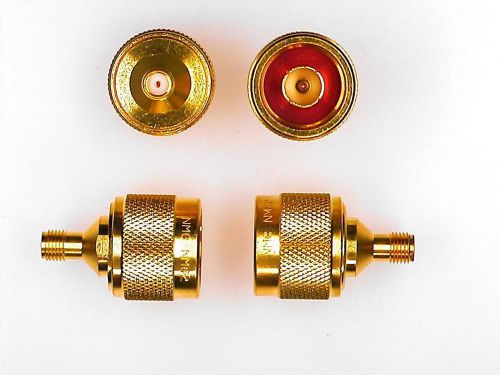 This is for two NMC Model NM62 &#034;N&#034; male to SMA female Gold plated adapters