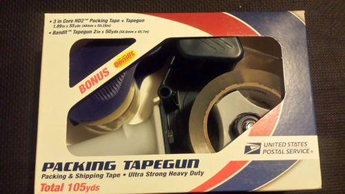 LePage&#039;s USPS Metal Tape Gun with 55 yards HD2 Packaging Tape and 2 inches x 50