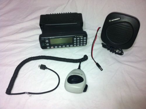 Motorola mcs2000 3 vhf narrowband mobile radio w/ programming police fire ems for sale