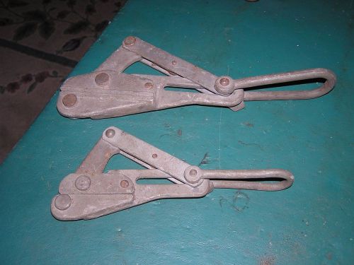Vintage Klein &amp; Son Wire Stretcher/Wire Cable Puller #1613-30B &amp; 1613-40