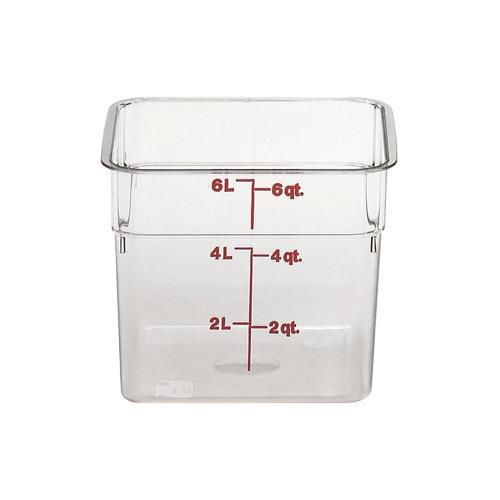 Cambro 6SFSCW135 CamSquare Food Container