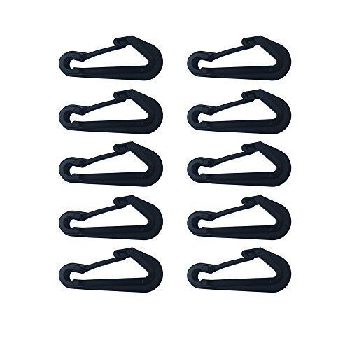 10 x bungee paracode shock cord hook snap hook tent tie down hook cargo net new for sale