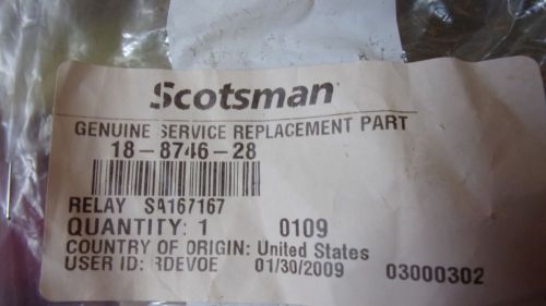 Scotsman 18-8746-28 Relay and 18-8746-29 Capacitor