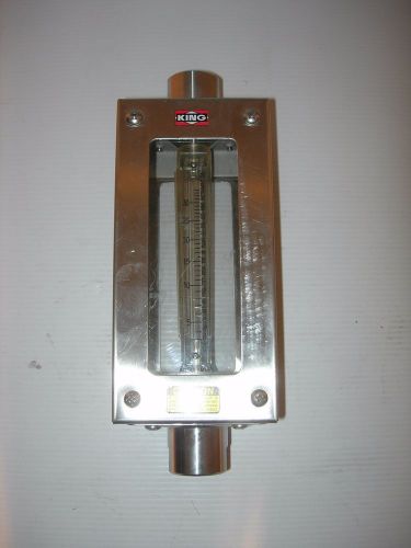 King Instruments Polysulfone Enclosed Tube Flow Meter