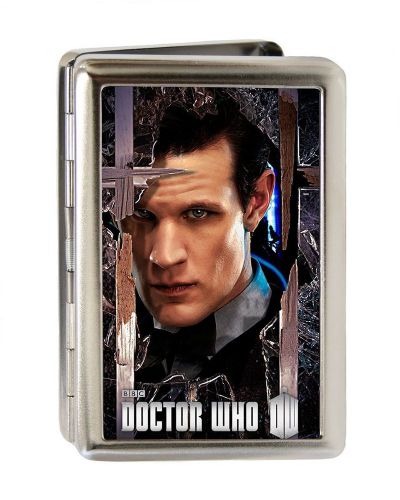 Doctor Who Metal Multi-Use Business Card Holder - The Eleventh w/ Window