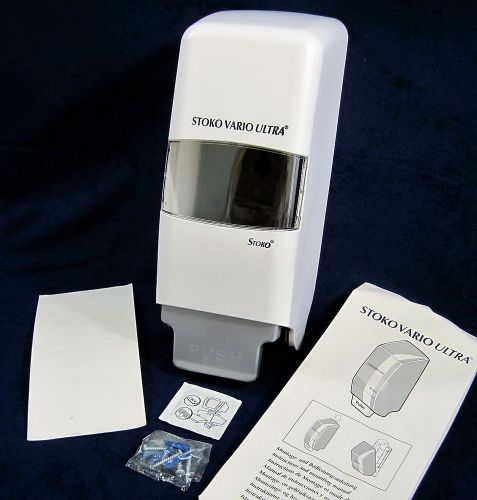 STOKO VARIO ULTRA 2000 ml Wall Mount Soap/ Lotion / Hand Sanitizer Dispenser (W)